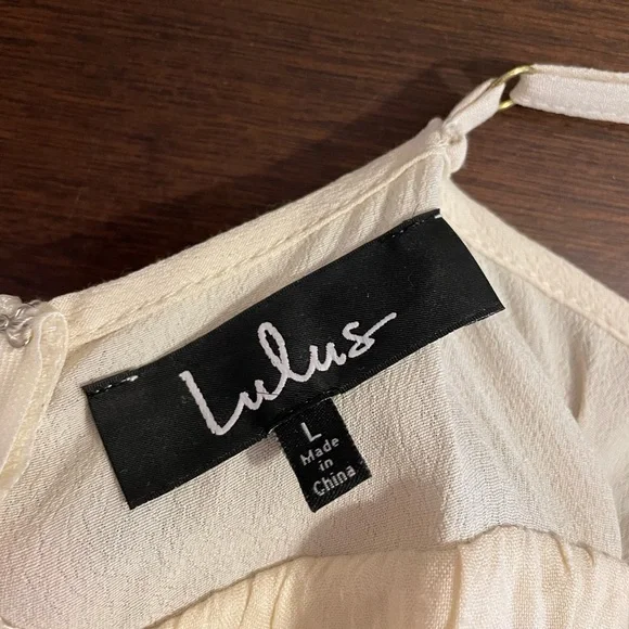 Lulu’s Boho Maxi Dress Size L - Picture 4 of 4